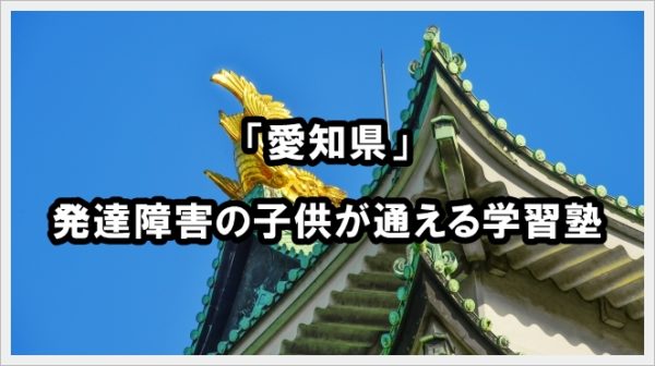 愛知県 発達障害 学習塾